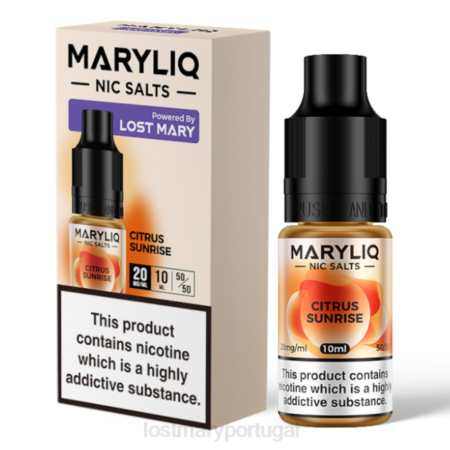LOST MARY Flavours - citrino sais perdidos mary maryliq nic - 10ml BP2F210